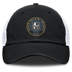 Vegas Golden Knights Fanatics Averie Trucker Adjustable Hat - Black/White Hats