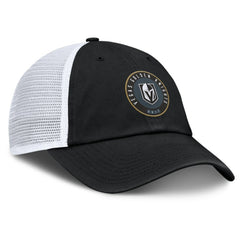 Vegas Golden Knights Fanatics Averie Trucker Adjustable Hat - Black/White Hats