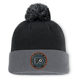 Philadelphia Flyers Fanatics Aspyn Cuffed Knit Hat with Pom - Black Hats