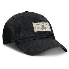 Boston Bruins Fanatics Women's Heritage Away Game Adjustable Hat - Black Hats