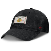 Chicago Blackhawks Fanatics Women's Heritage Away Game Adjustable Hat - Black Hats