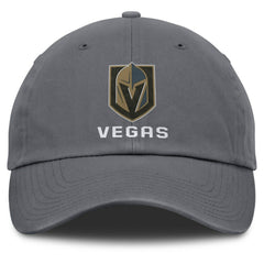 Vegas Golden Knights Fanatics Washed Adjustable Hat - Charcoal Hats