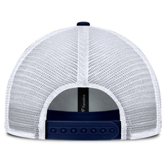 New York Rangers Fanatics Fundamental One-Time Trucker Adjustable Hat - Blue Hats