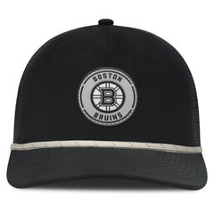 Boston Bruins Fanatics Front Office Performance A-Frame Adjustable Hat - Black Hats
