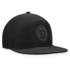 Boston Bruins Fanatics Front Office Adjustable Hat - Black Hats