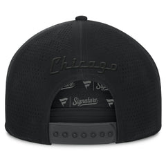 Chicago Blackhawks Fanatics Front Office Adjustable Hat - Black Hats