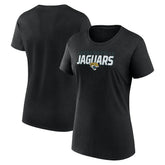 Jacksonville Jaguars Logo Athletic Women's Lean T-Shirt - Black online