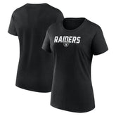 Las Vegas Raiders Logo Athletic Women's Lean T-Shirt - Black online