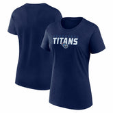 Tennessee Titans Logo Athletic Women's Lean T-Shirt - Navy online