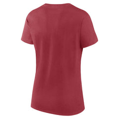 Arizona Cardinals Logo Athletic Women's Lean T-Shirt - Cardinal discount