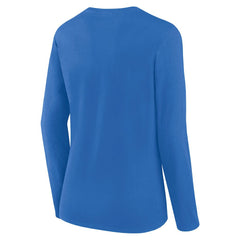 Los Angeles Chargers Logo Athletic Women's Grip Long Sleeve T-Shirt - Powder Blue for sale