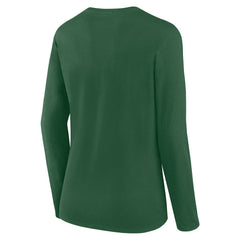 New York Jets Logo Athletic Women's Grip Long Sleeve T-Shirt - Green discount