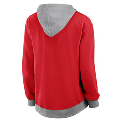 Kansas City Chiefs Logo Athletic Women's Hit It French Terry Full-Zip Hoodie - Red discount