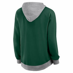 Green Bay Packers Logo Athletic Women's Hit It French Terry Full-Zip Hoodie - Green online