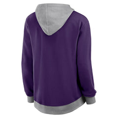 Baltimore Ravens Logo Athletic Women's Hit It French Terry Full-Zip Hoodie - Purple online