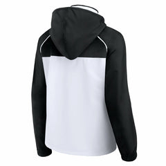 New York Jets Women's Full-Zip Anorak Hoodie Jacket - White on sale
