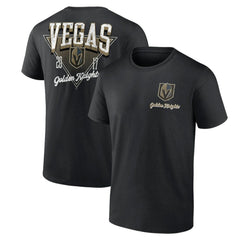 Vegas Golden Knights Logo Athletic Never Over T-Shirt - Black T-shirts