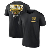 Boston Bruins Logo Athletic Never Over T-Shirt - Black T-shirts