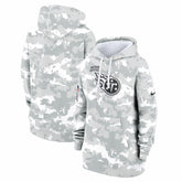 Tennessee Titans Women's 2024 Salute To Service Club Fleece Oversized Pullover Hoodie - Arctic Camo sale