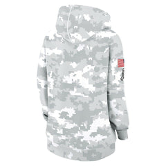 Cleveland Browns Women's 2024 Salute To Service Club Fleece Oversized Pullover Hoodie - Arctic Camo outlet