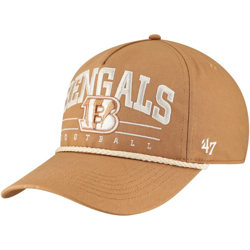 Cincinnati Bengals '47 Roscoe Rope Hitch Adjustable Hat - Tan discount