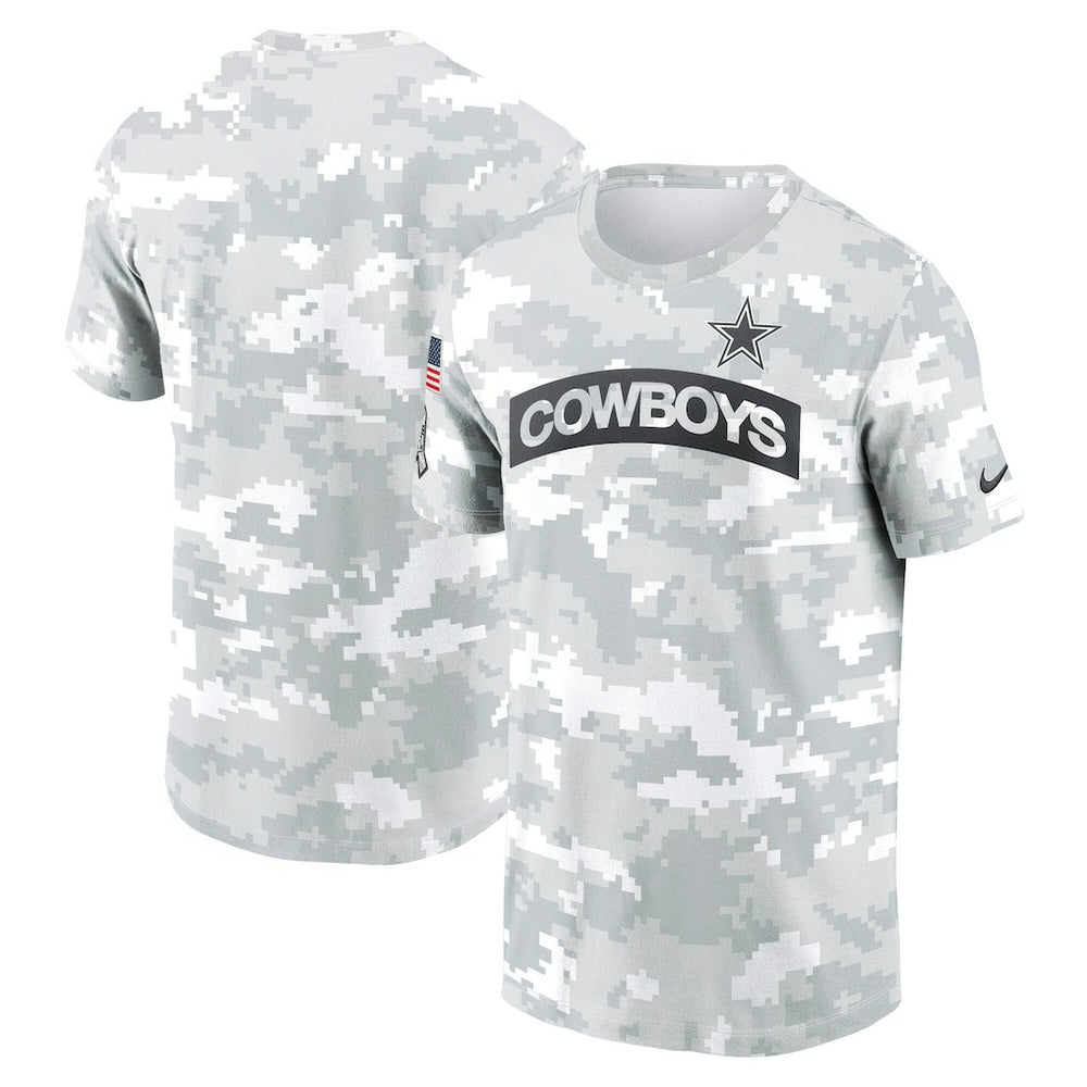 Dallas Cowboys 2024 Salute To Service Performance T-Shirt - Arctic Camo online