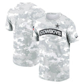 Dallas Cowboys 2024 Salute To Service Performance T-Shirt - Arctic Camo online