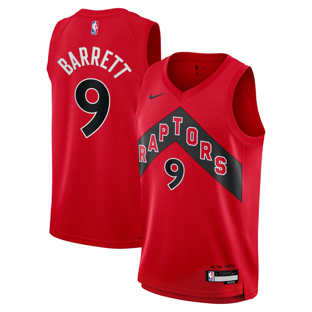 RJ Barrett Toronto Raptors Youth Swingman Jersey - Icon Edition - Red shop