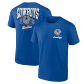 Dallas Cowboys Never Over T-Shirt - Royal cheap