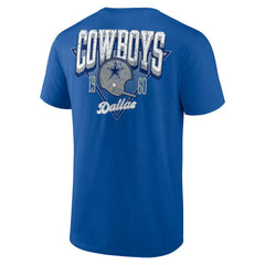 Dallas Cowboys Never Over T-Shirt - Royal cheap