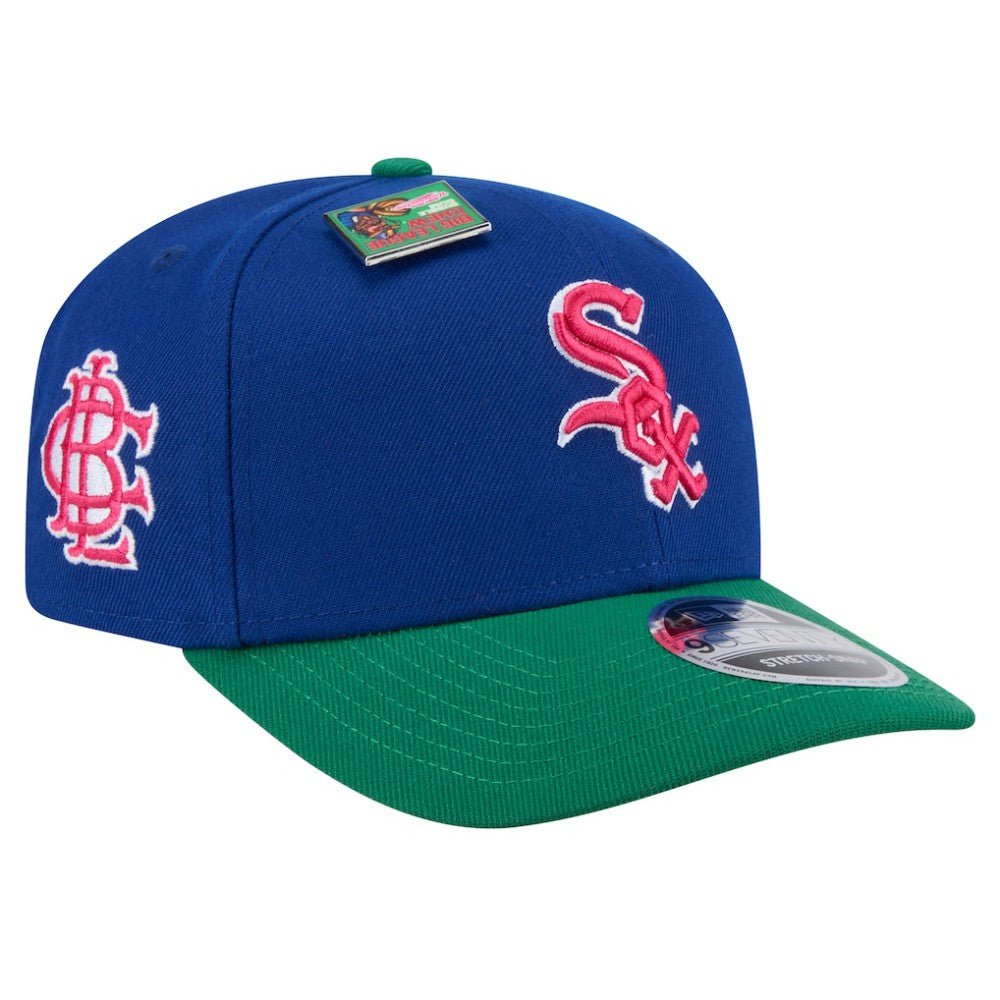 Chicago White Sox 2024 Big League Chew Flavor Pack 9SEVENTY Adjustable Hat Royal/Green