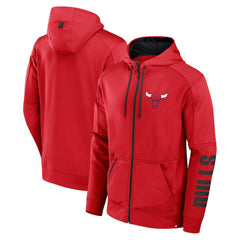 Chicago Bulls Baller Defender Performance Full-Zip Hoodie sale - Red cheap