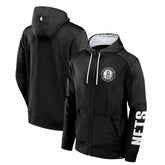 Brooklyn Nets Baller Defender Performance Full-Zip Hoodie - Black discount