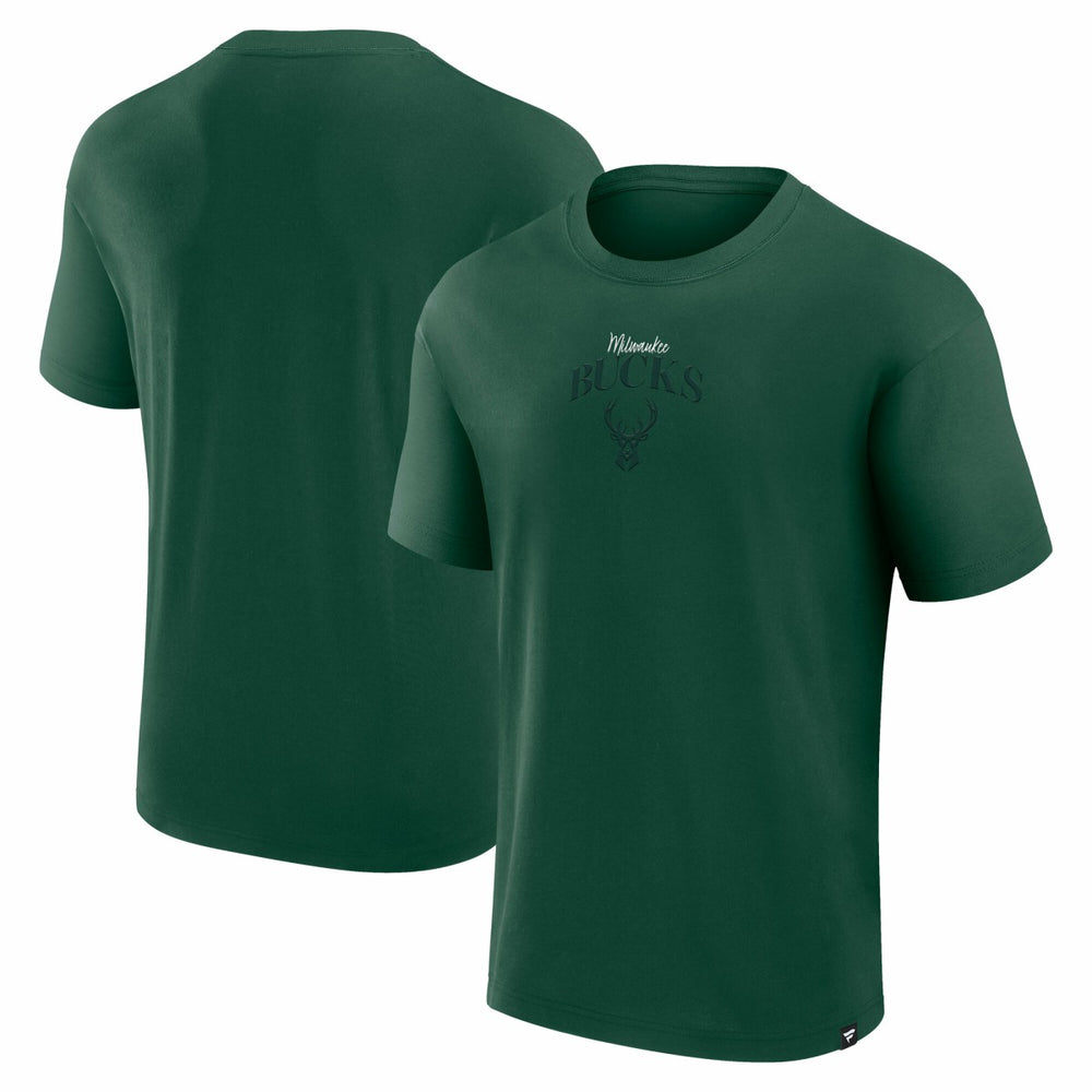 Milwaukee Bucks Crossover Collection Full Court Press T-Shirt - Hunter Green on sale