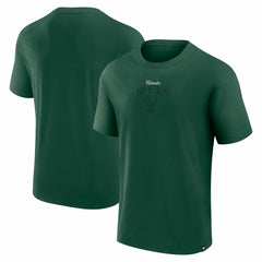 Milwaukee Bucks Crossover Collection Full Court Press T-Shirt - Hunter Green on sale