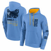 Memphis Grizzlies Game Time Crossover Pullover Hoodie - Blue outlet