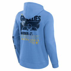 Memphis Grizzlies Game Time Crossover Pullover Hoodie - Blue outlet