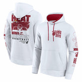 Miami Heat Game Time Crossover Pullover Hoodie - White outlet