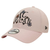 AC Milan New Era Youth Needle Corduroy 9FORTY Adjustable Hat on sale - Light Pink