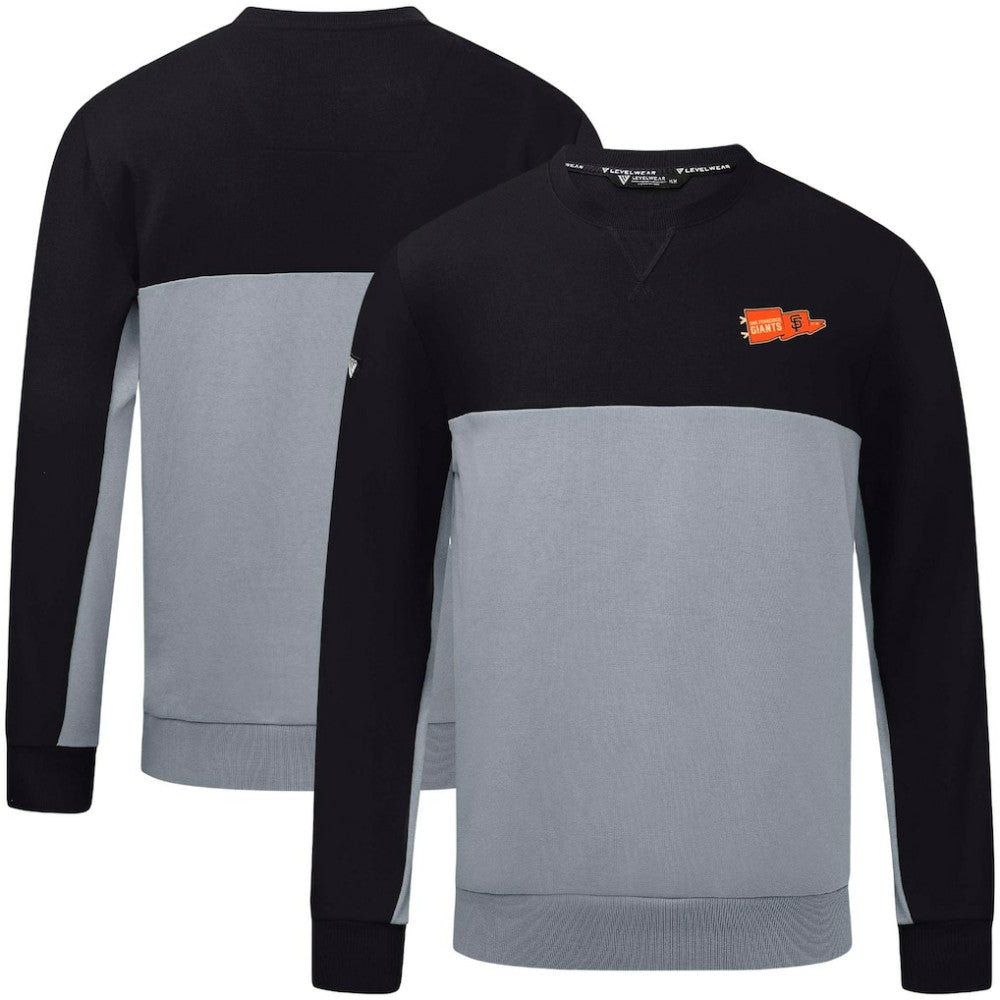 San Francisco Giants Levelwear Legacy Rafters Pullover Sweatshirt Black