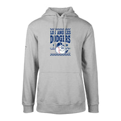 Los Angeles Dodgers Levelwear Podium Inaugural Pullover Hoodie Gray