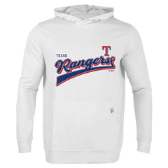 Texas Rangers Levelwear Relay 2.0 Retro Pullover Hoodie White