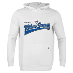 Toronto Blue Jays Levelwear Relay 2.0 Retro Pullover Hoodie White