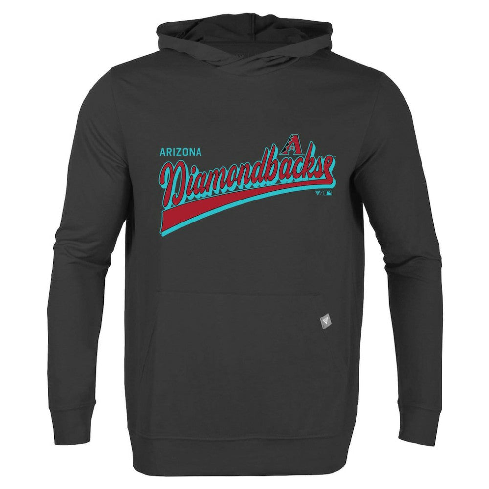 Arizona Diamondbacks Levelwear Relay 2.0 Retro Pullover Hoodie Black