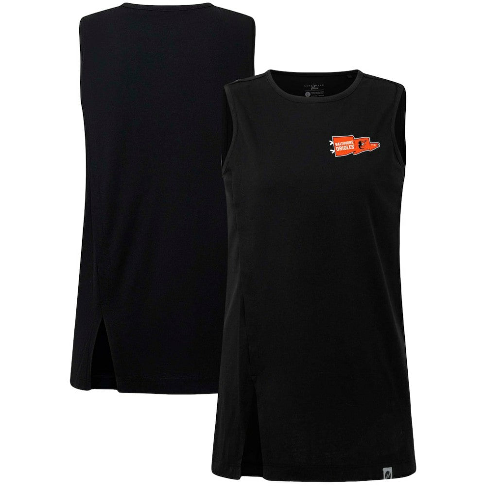 Baltimore Orioles Levelwear Women's Influx Rafters Tank Top Black
