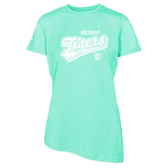Detroit Tigers Levelwear Women's Birch Sweep T-Shirt Mint