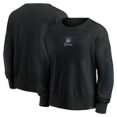 Golden State Warriors Women's Oversized Game Day Pullover Sweatshirt sale - Black outlet