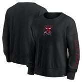 Chicago Bulls Women's Oversized Game Day Pullover Sweatshirt - Black on sale