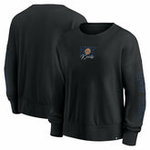 New York Knicks Women's Oversized Game Day Pullover Sweatshirt - Black cheap