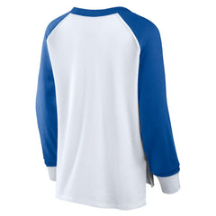 Philadelphia 76ers Women's Open Lane Waffle Long Sleeve V-Neck T-Shirt - White online